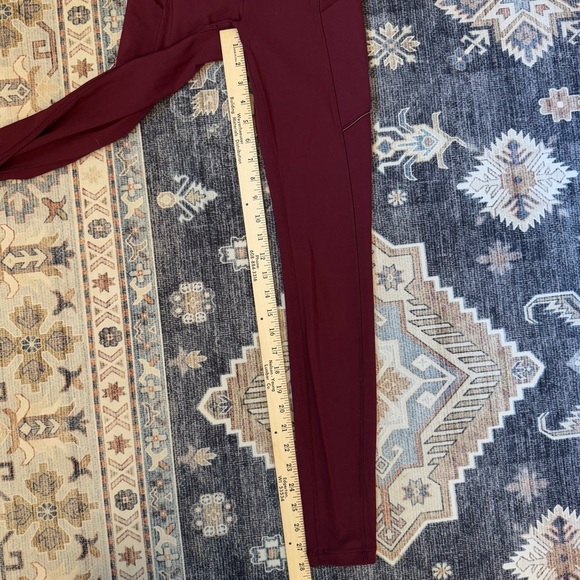 Lululemon Speed Up Leggings Burgundy 28” Inseam Women’s Size 2 - Picture 9 of 10